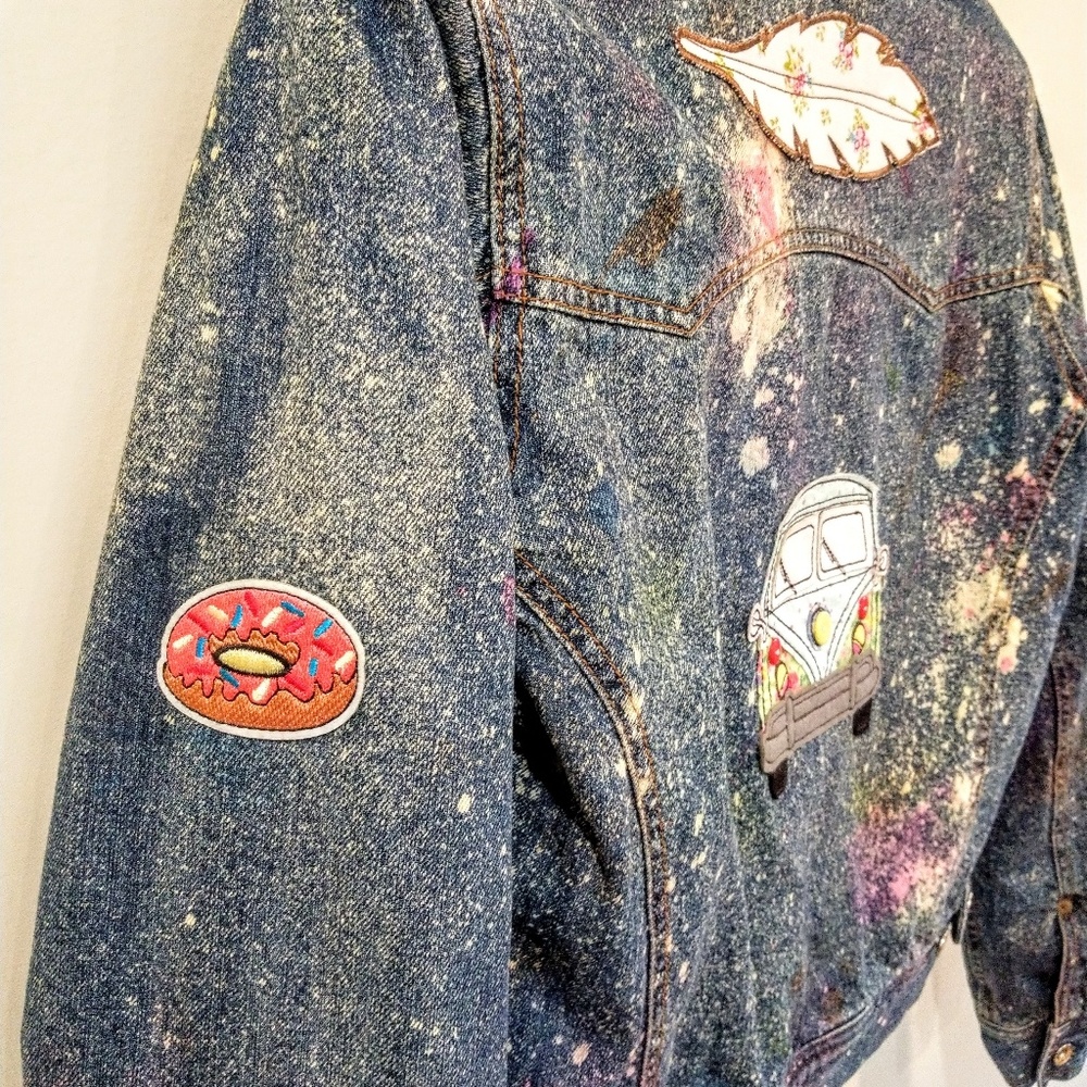 Patch Work Jean Jacket - Picture 4 of 4
